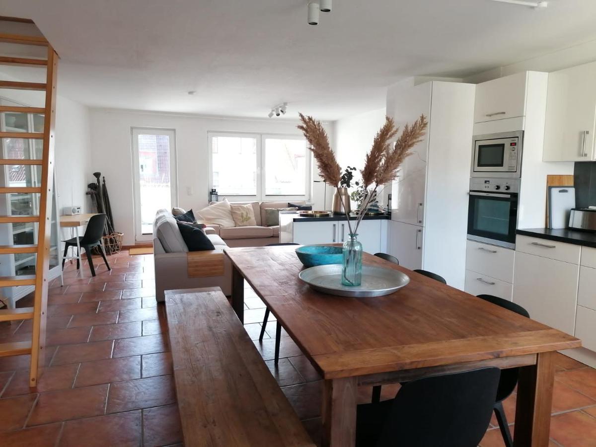 Townhouse Altstadt Wismar Upper Apartment Mit Zwei Terrassen Exterior photo